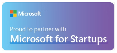 Proud to partner with Microsoft for Startups